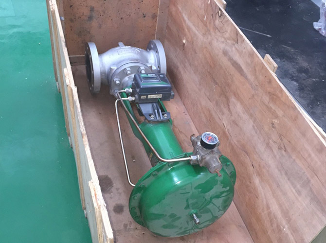 化工厂FISHER 波纹管调节阀成功修复